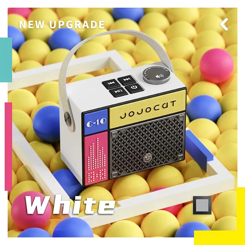 Retro Radio Style Mini Wireless Speaker