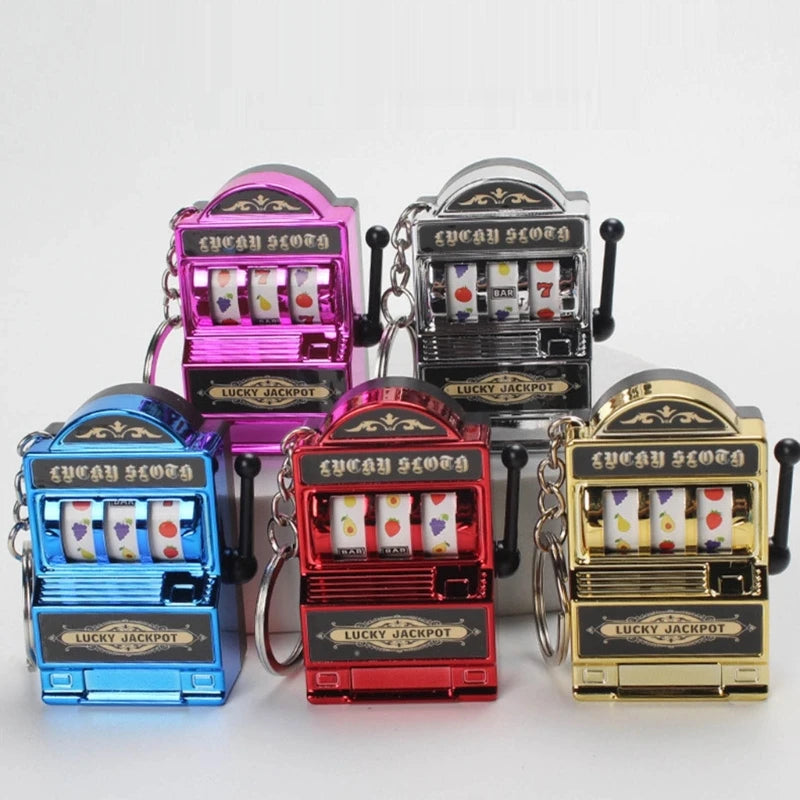 Mini Slot Machine - Casino Lucky Charm Pendant