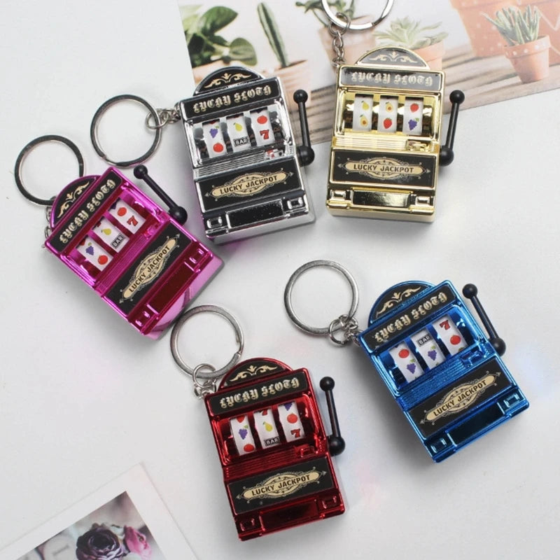 Mini Slot Machine - Casino Lucky Charm Pendant