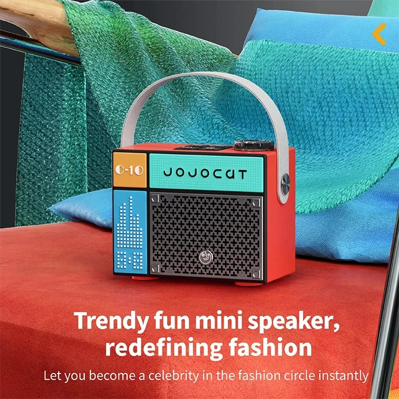 Retro Radio Style Mini Wireless Speaker