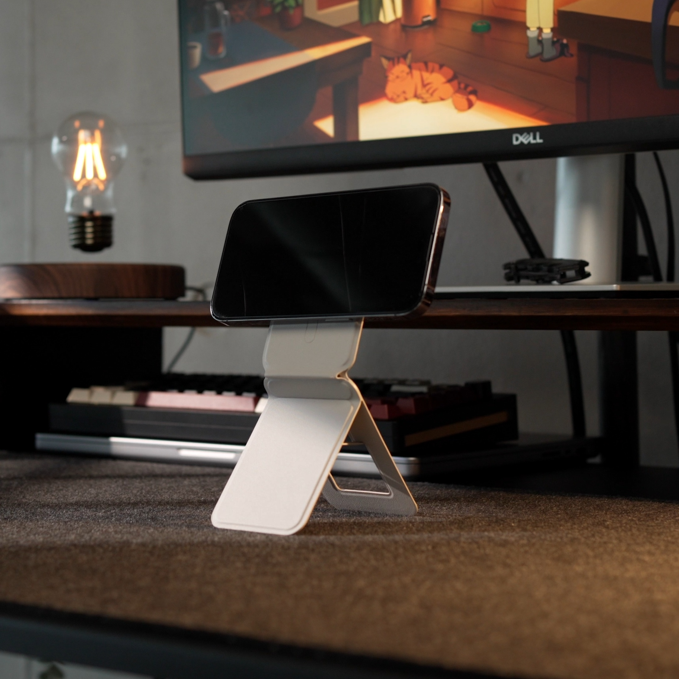 Double Style Magnetic Phone Stand