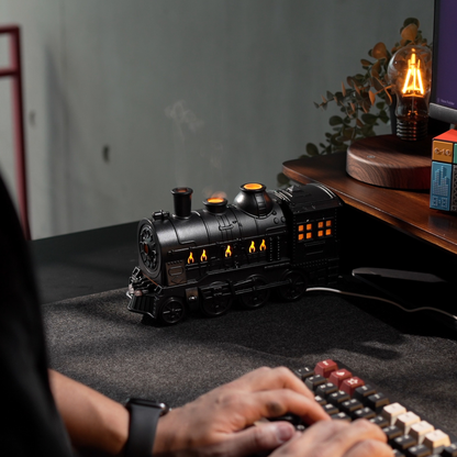 Creative Train Shaped Aroma Humidifier