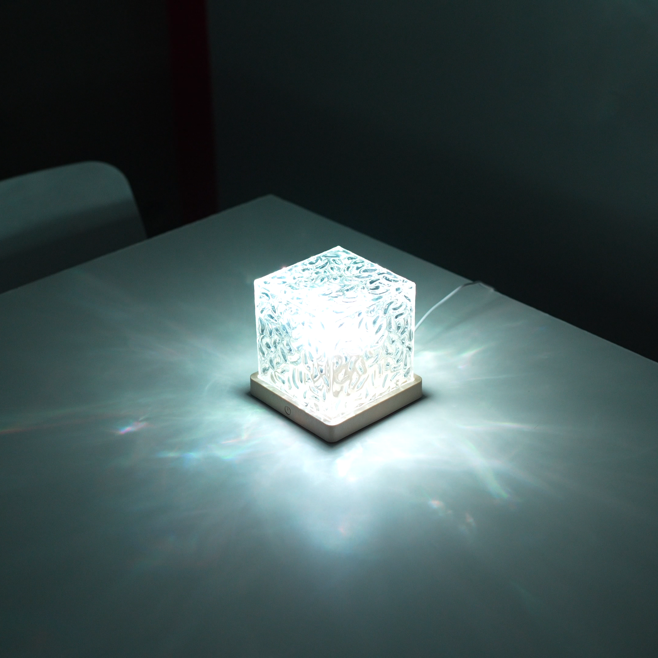 Crystal Ripple Night Lamp