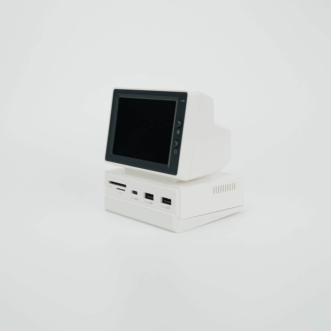 Retro Monitor Docking Station