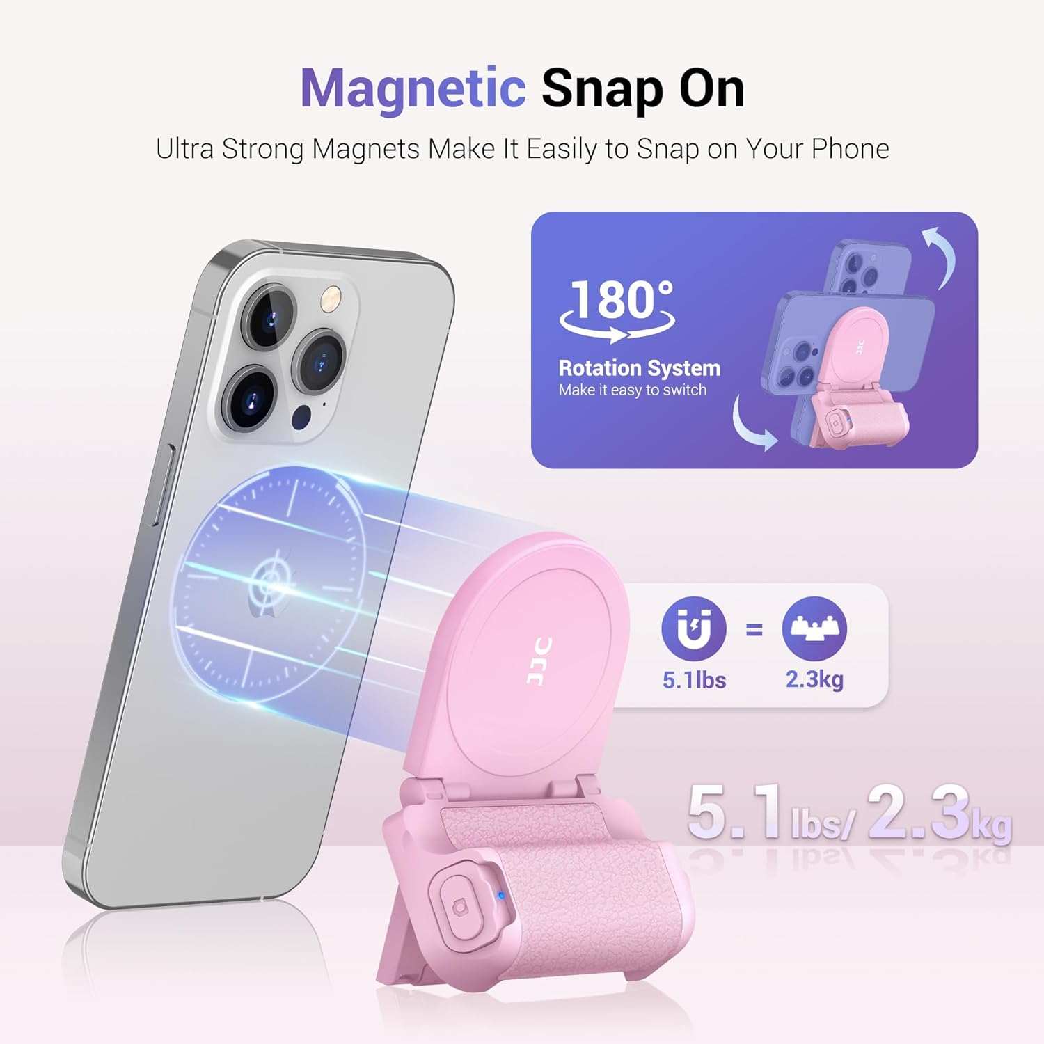 Snapgrip Pro Magnetic Phone Handle