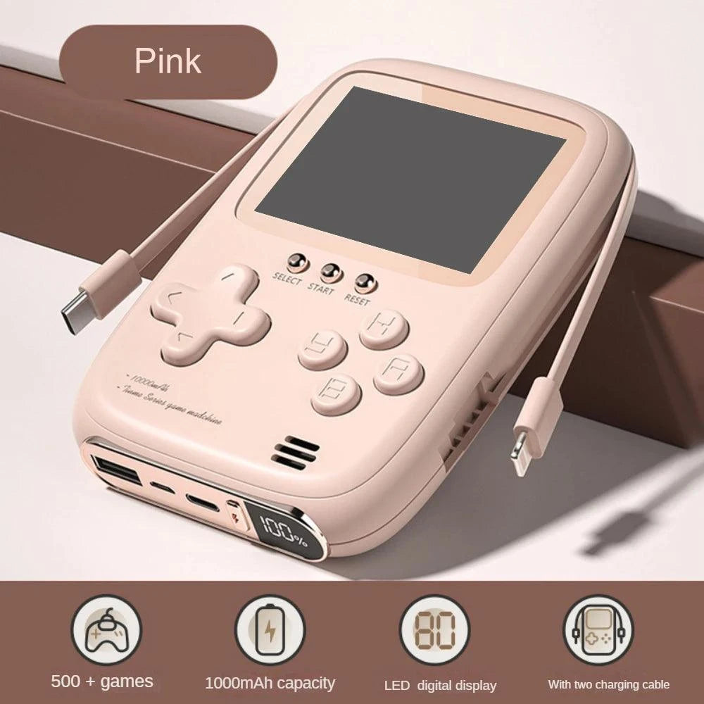 Handheld Game Console 2 in 1 Power Bank